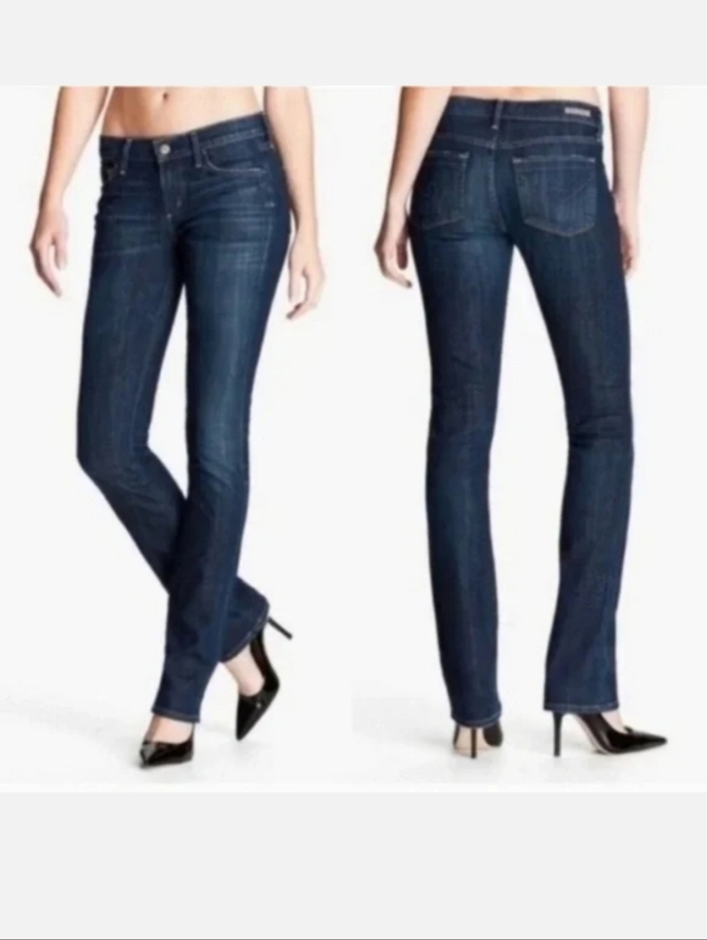 Citizens of Humanity Ava Low Rise Straight Leg Jeans Dark Wash  Size 27
